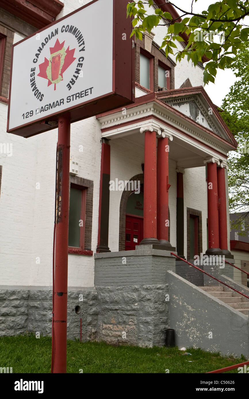 The Winnipeg Sudanese Canadian Community centre in Winnipeg Monday May