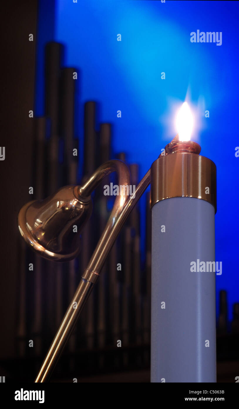 Lighting the Candle Stock Photo Alamy