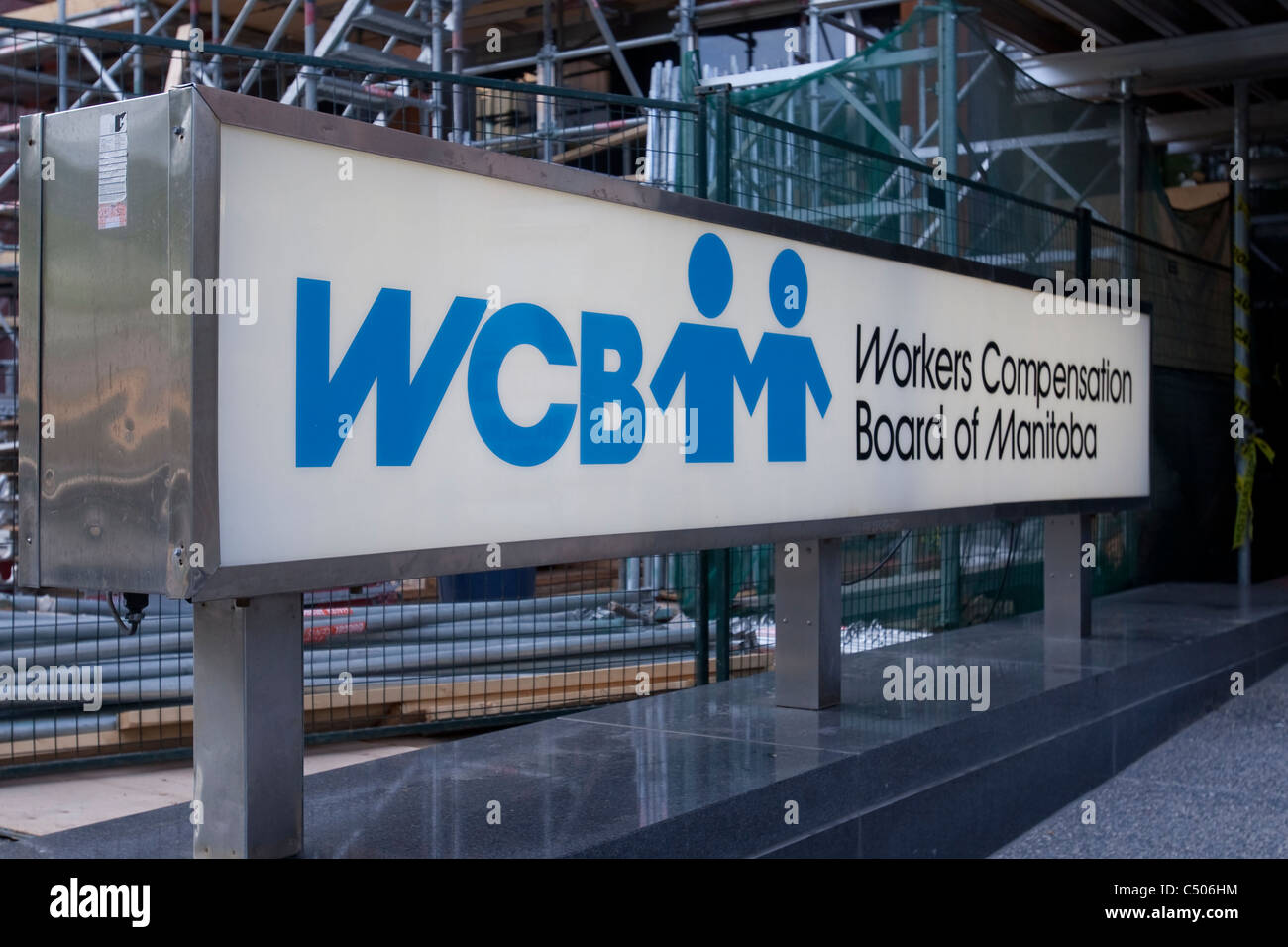 Workers Compensation Board of Manitoba offices are pictured in Winnipeg Stock Photo