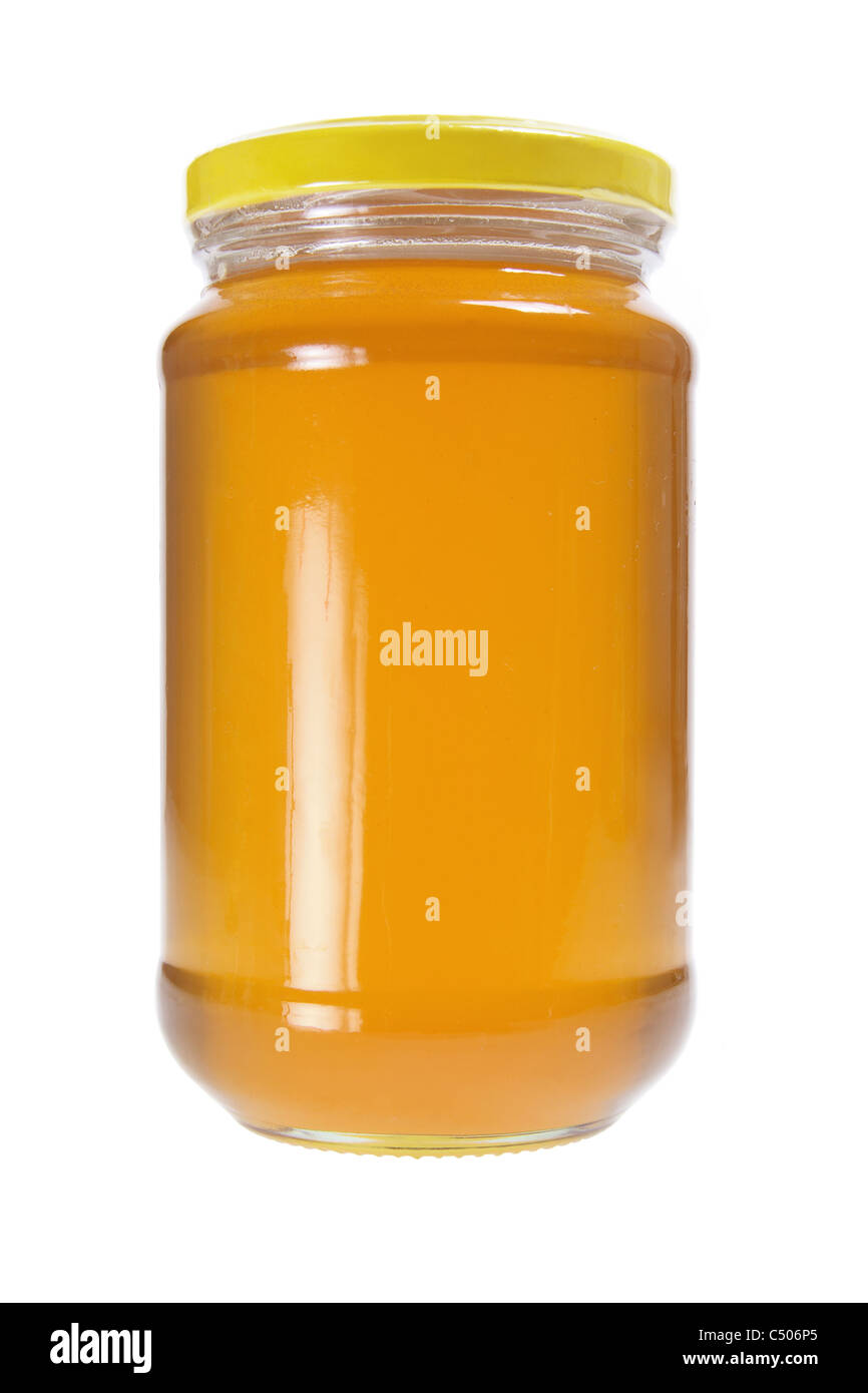 Jar of Honey Stock Photo Alamy