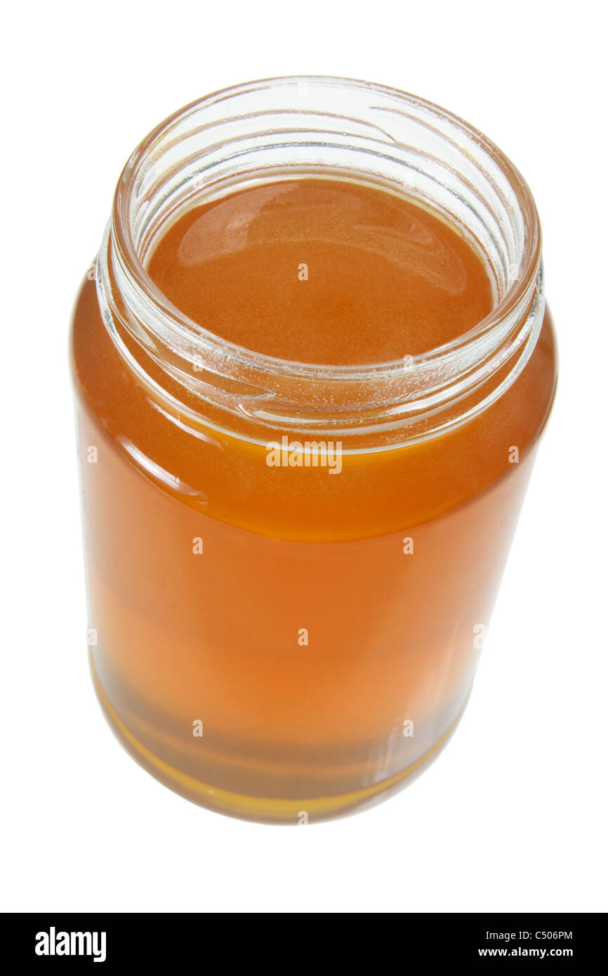 Jar of Honey Stock Photo Alamy