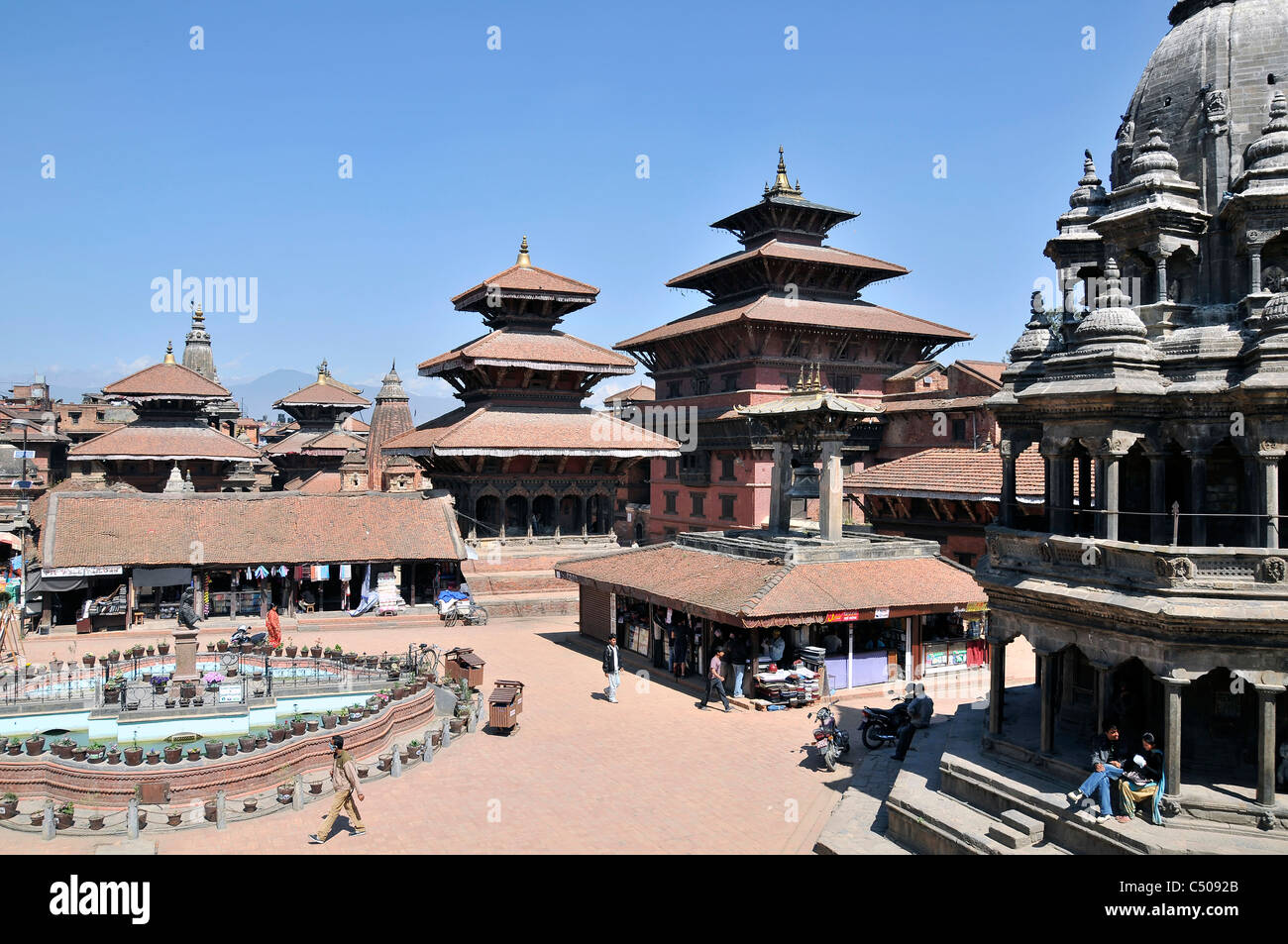 Patan Durbar Square, Kathmandu, Nepal Stock Photo