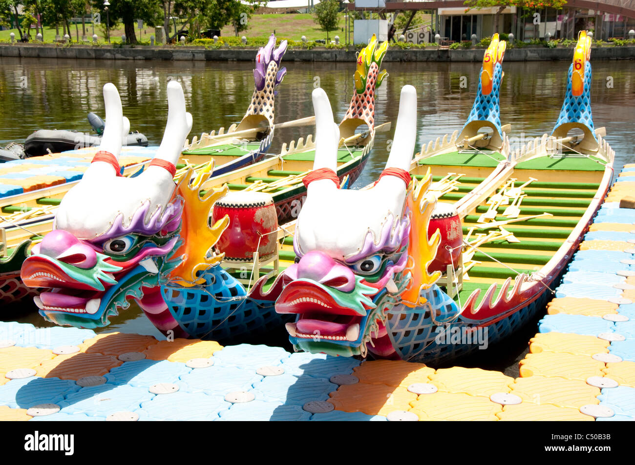 Dragon Boat Stock Photo