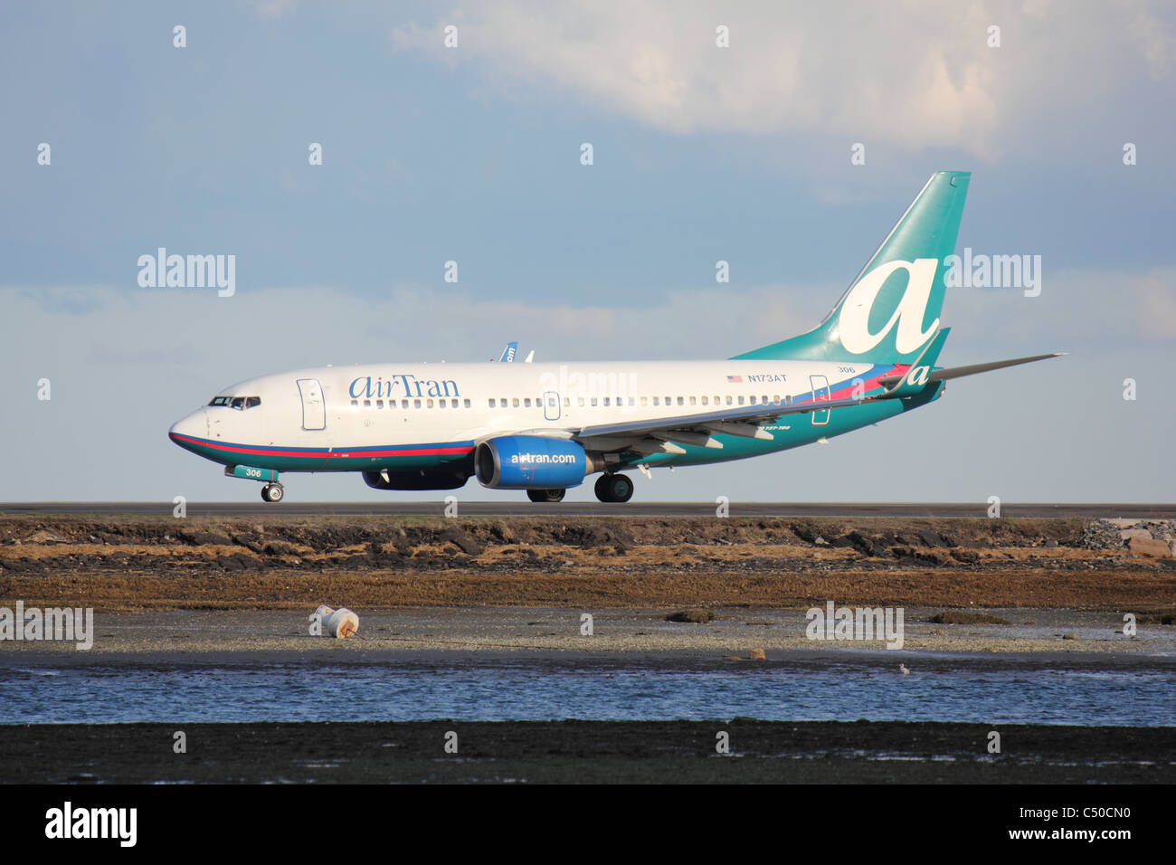 Air Tran Boeing 737 Stock Photo