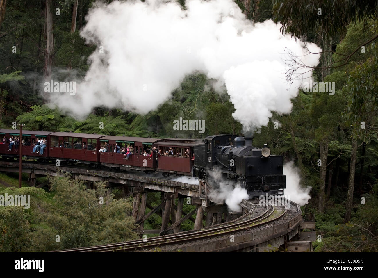 This centuryold steam train is still running on its original mountain