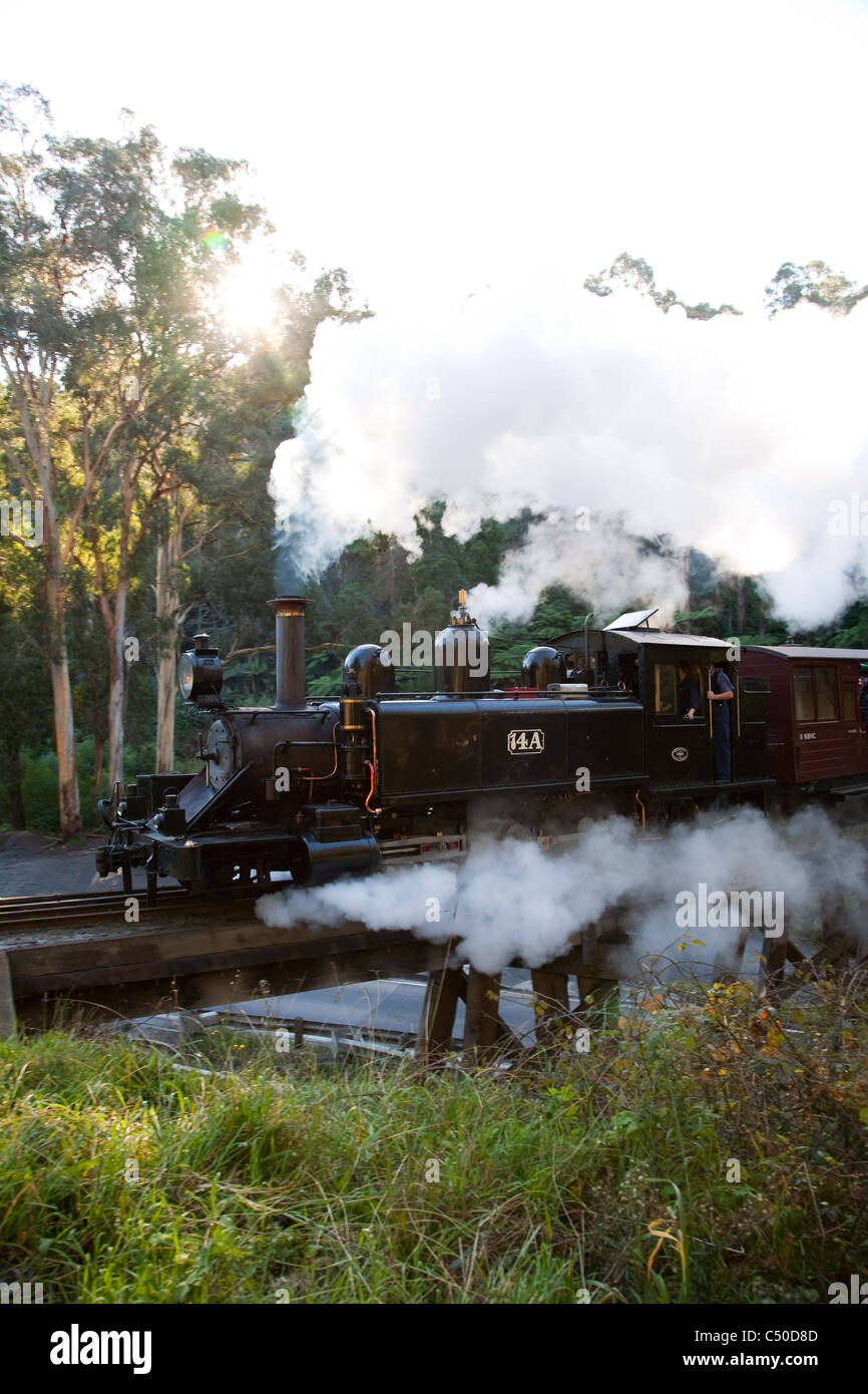This centuryold steam train is still running on its original mountain