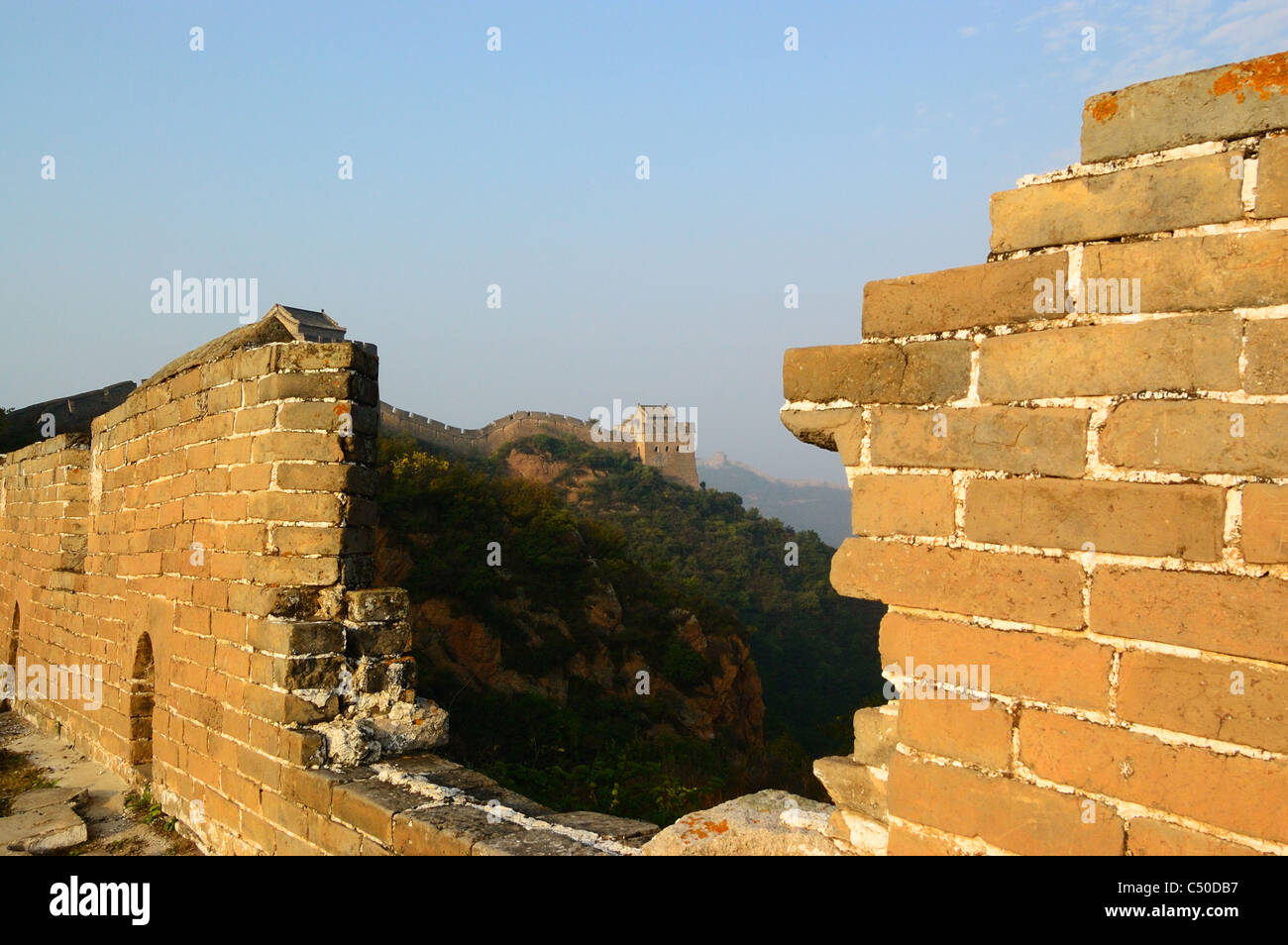 The Great Wall of China in Jinshanling, Hebei Province, China Stock Photo
