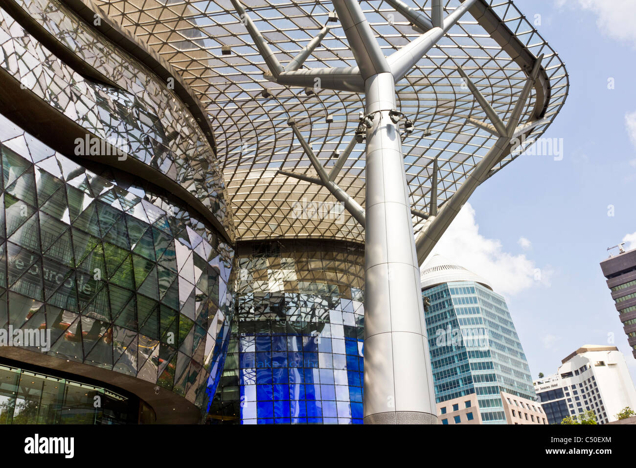 Singapore's ION Shopping Centre Stock Photo
