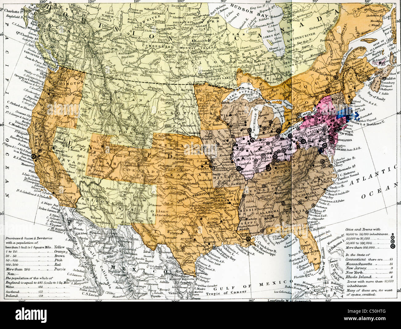 population density of canada