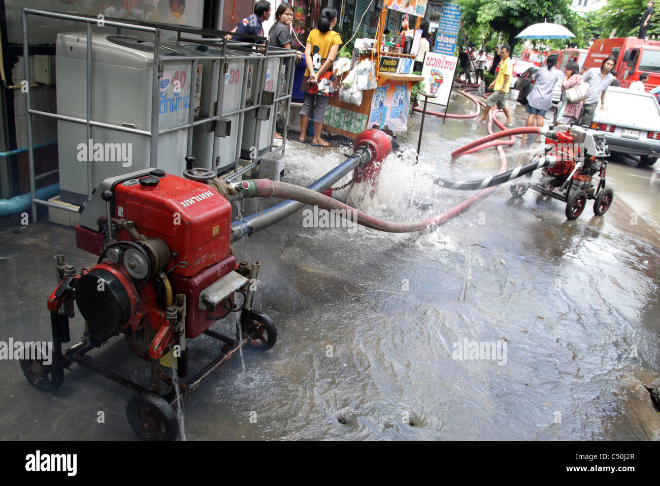 Water Pump Machine Working Stock Photo - Alamy