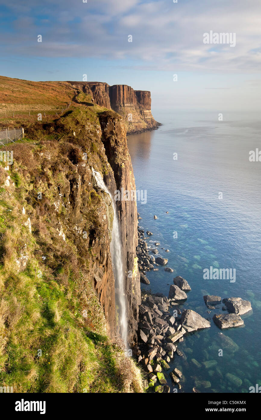 Kilt Rock Waterfall, Isle of Skye, Scotland Stock Photo - Alamy