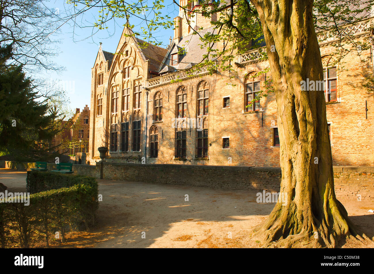 Gruuthuse museum, Historic centre of Bruges, Belgium Stock Photo