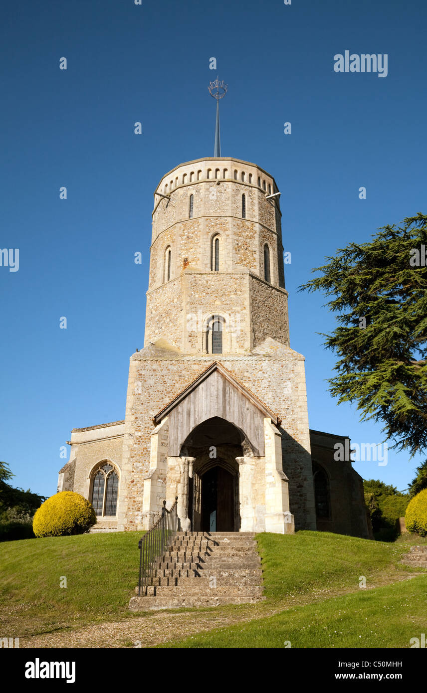 The parish Church of St Mary, Swaffham Prior village, Cambridgeshire East Anglia UK Stock Photo
