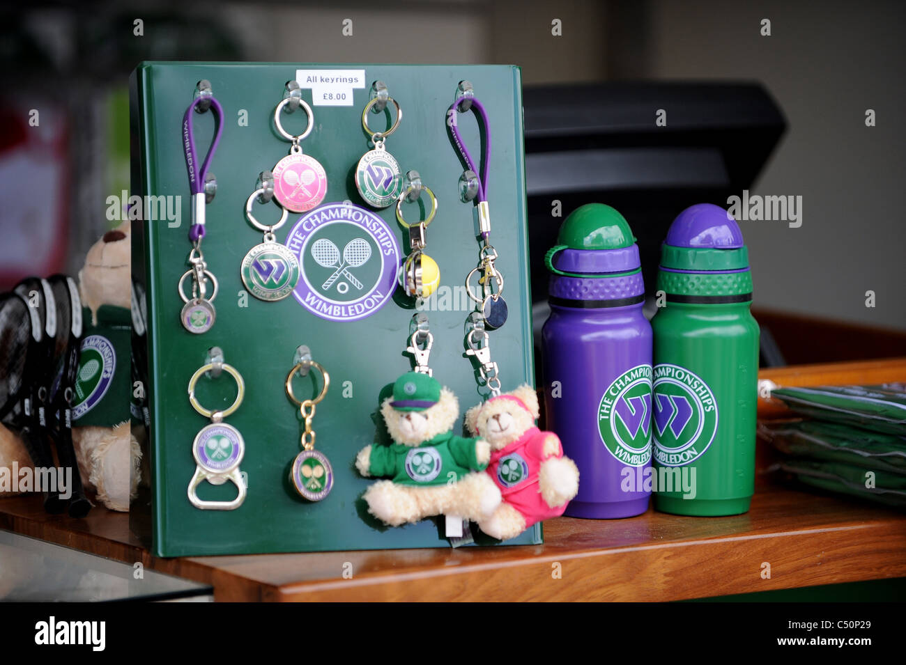 Wimbledon merchandise hi-res stock photography and images - Alamy