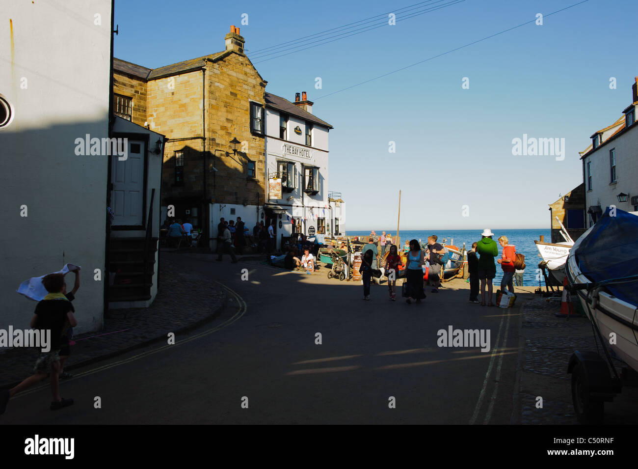 Robin Hoods Bay Stock Photo Alamy
