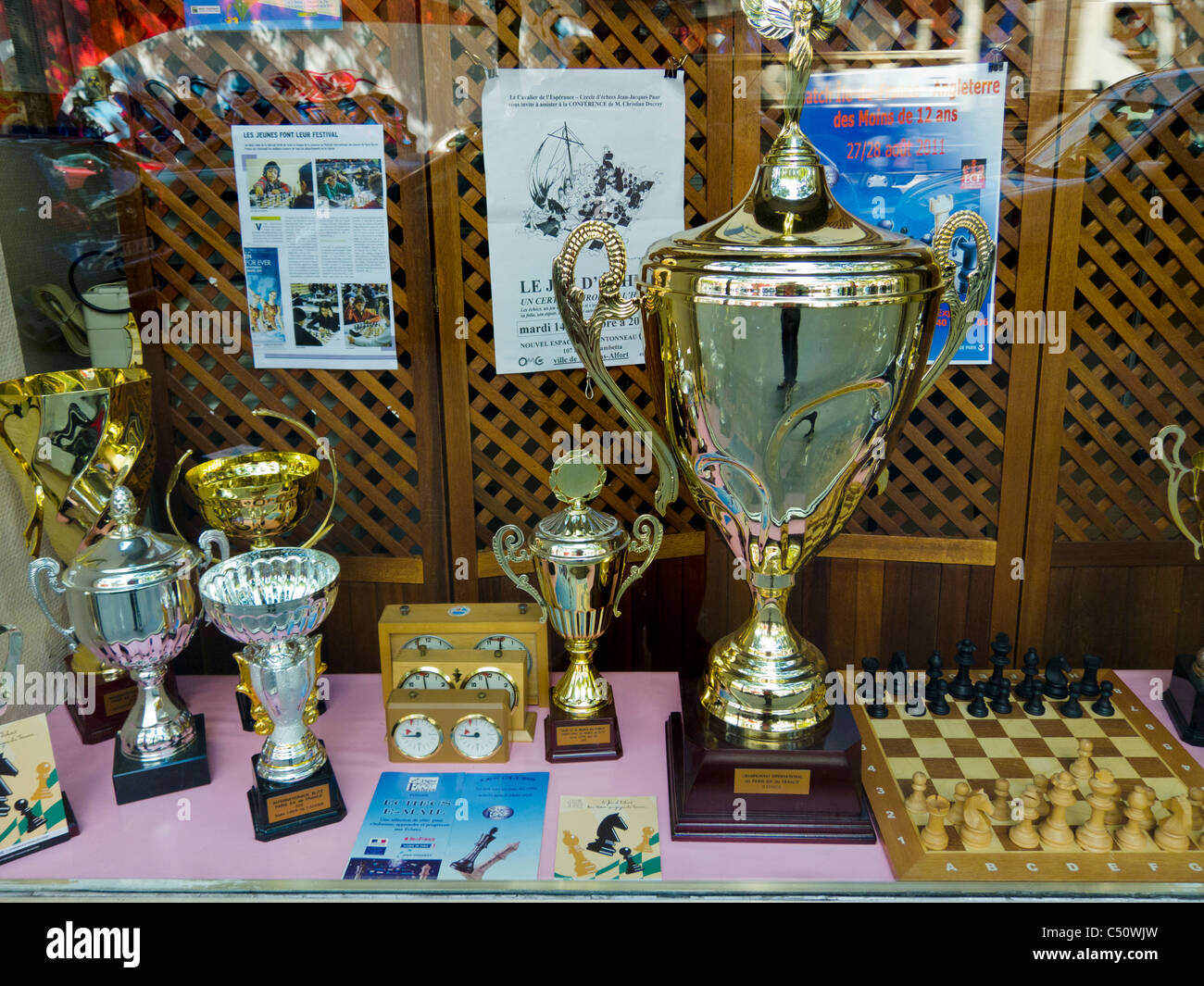 Chess championship display wining winner competition reward front hi
