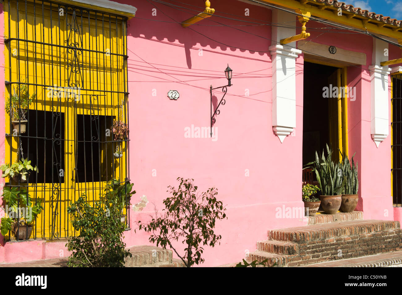 Cuban houses colonial architecture hires stock photography and images