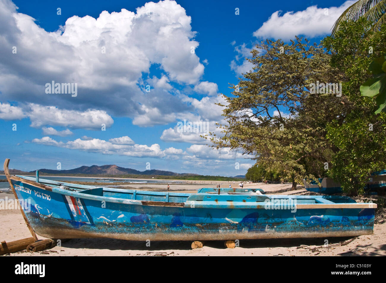 Tamarindo Beach Nicoya peninsula Pacific Ocean Guanacaste Costa Rica Stock Photo