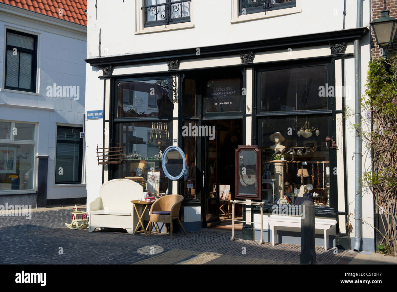 Dutch antique shop Stock Photo Alamy