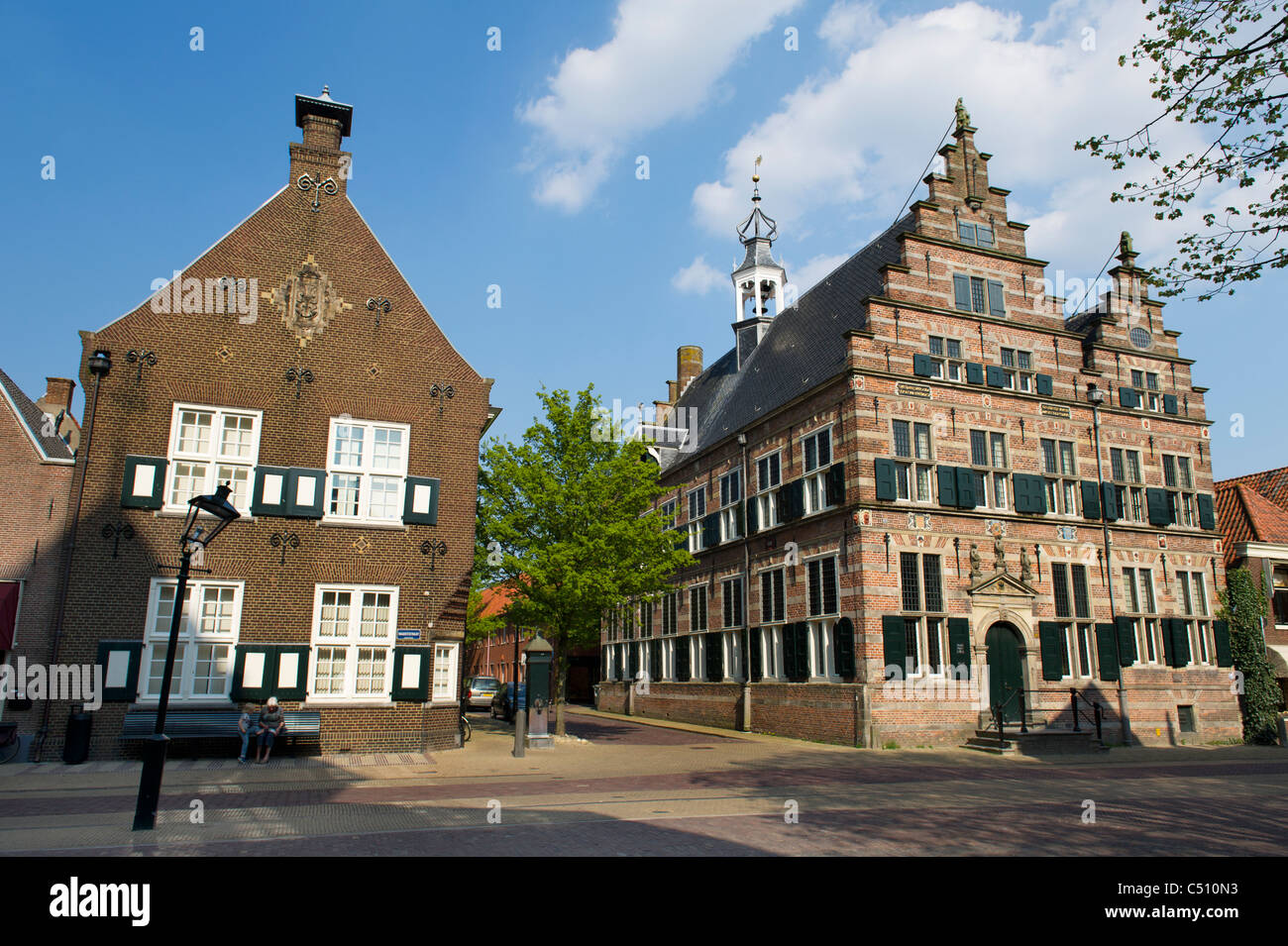 City hall Naarden Vesting in Holland Stock Photo