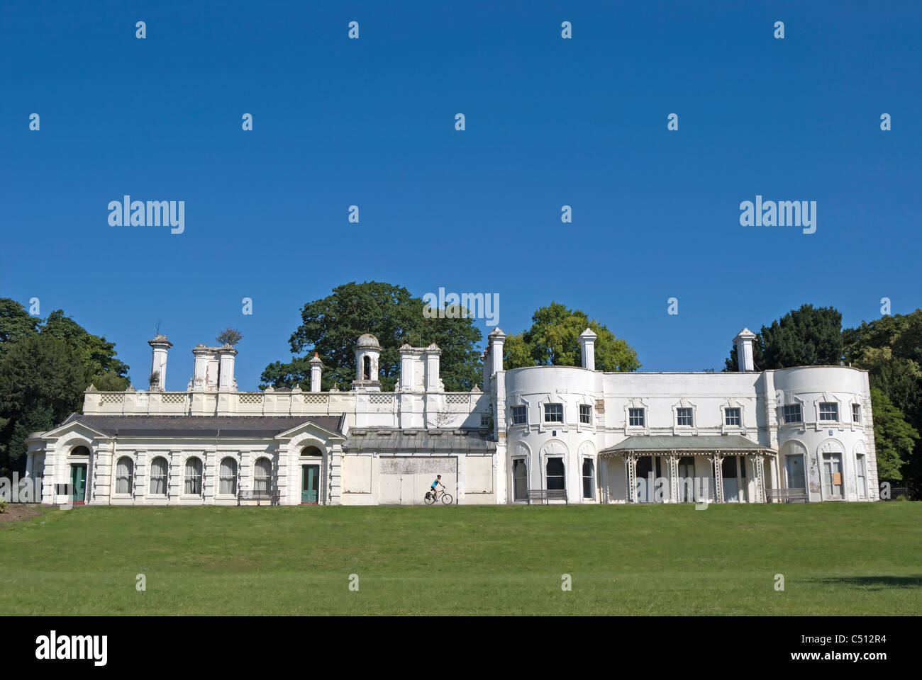 the small mansion at gunnersbury park, west london, england Stock Photo
