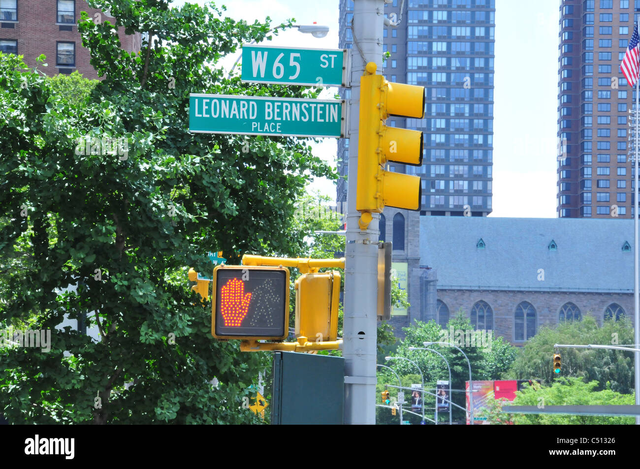 New York Street Signs and Directions Stock Photo Alamy