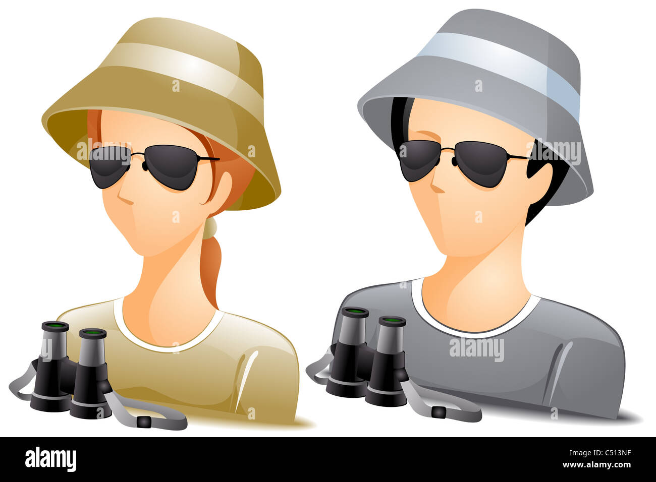 Safari ranger Cut Out Stock Images & Pictures - Alamy