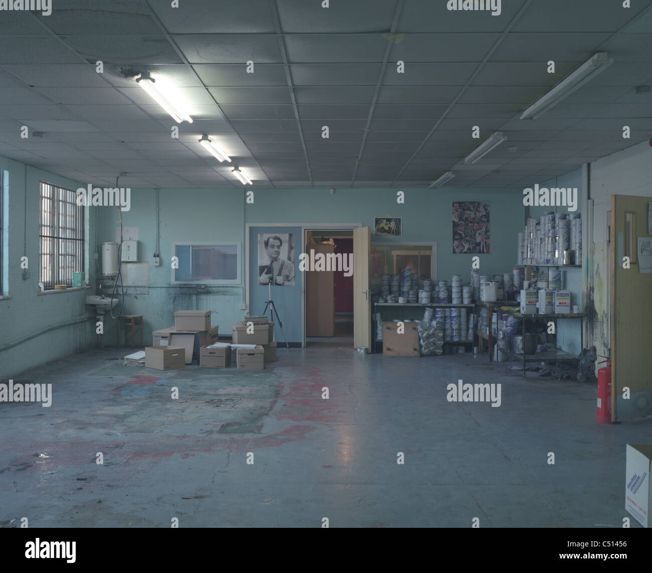 Bow industrial park, Hackney Wick, London, 2008 before demolition for