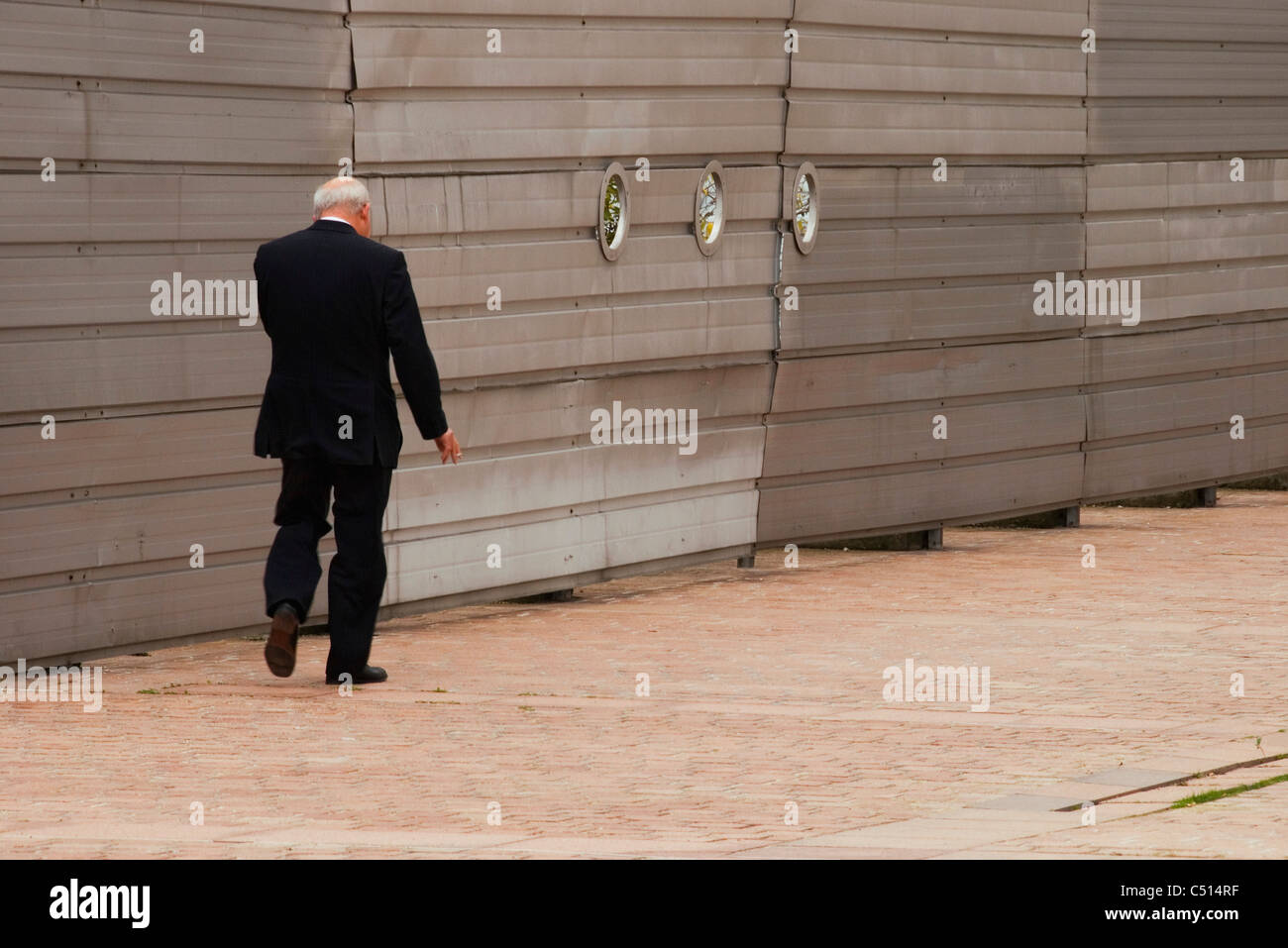 Man walking Stock Photo