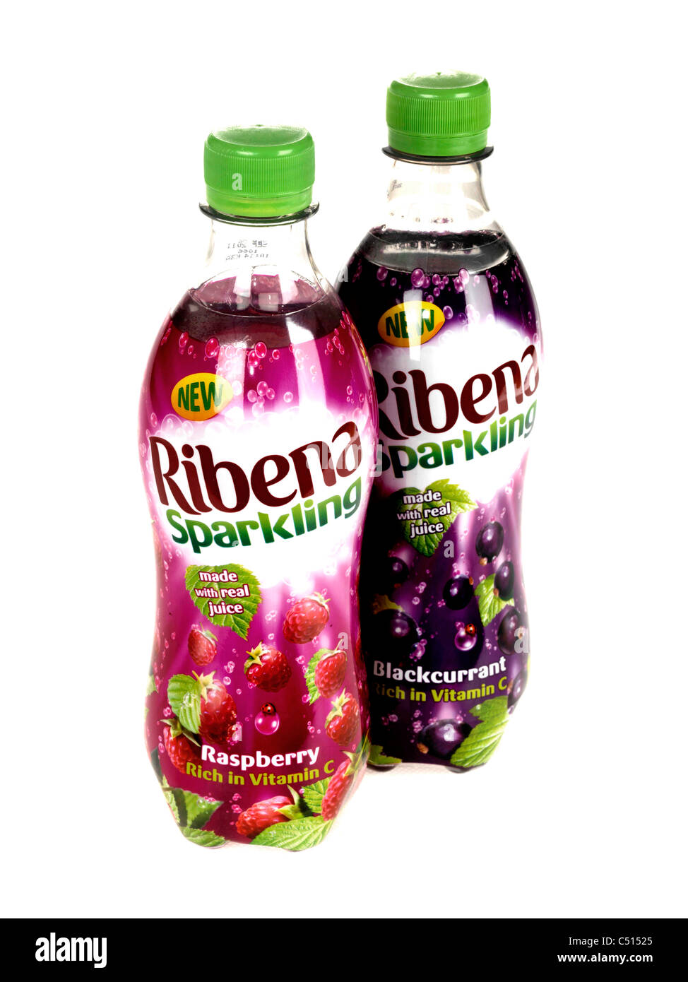 Sparkling Ribena Drinks Stock Photo