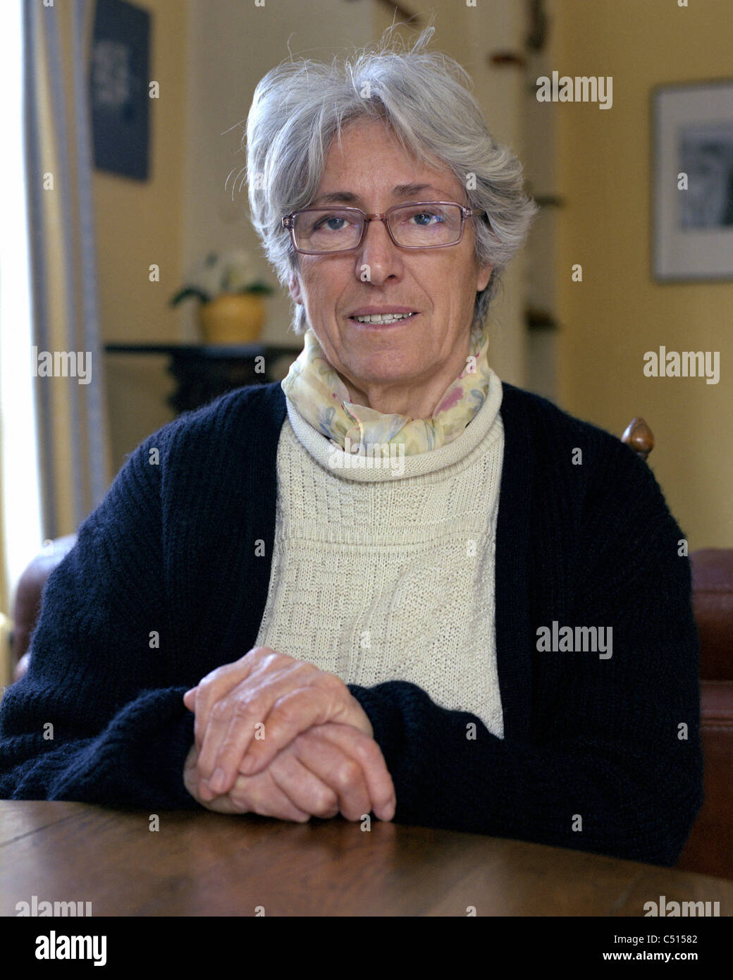 Senior woman, portrait Stock Photo
