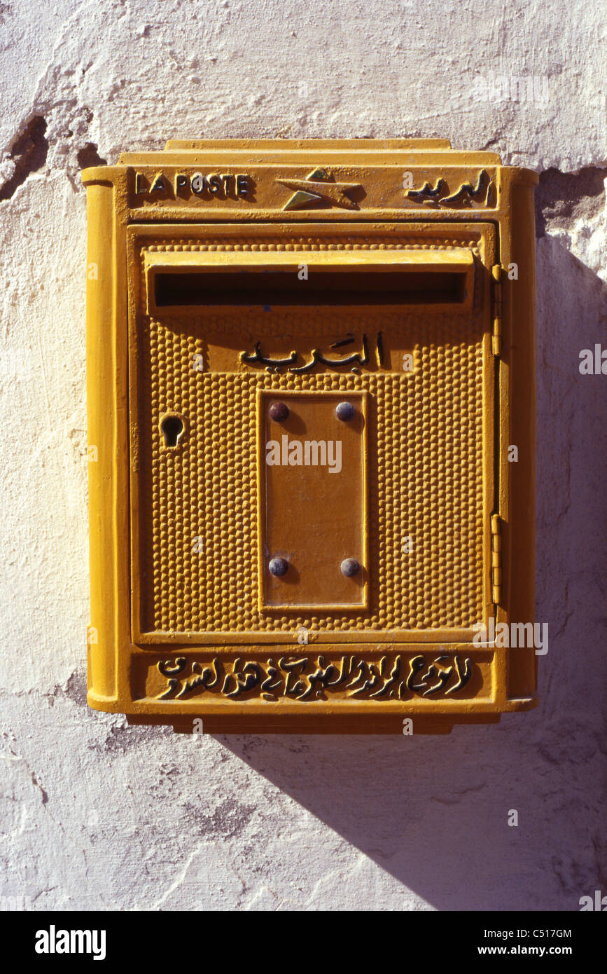 Mailbox, Morocco Stock Photo