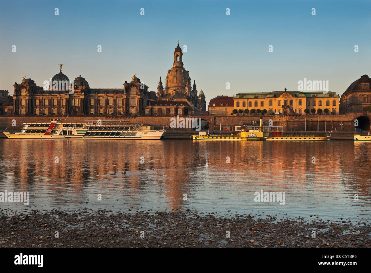 Dresden am Morgen | Dresden in the morning Stock Photo