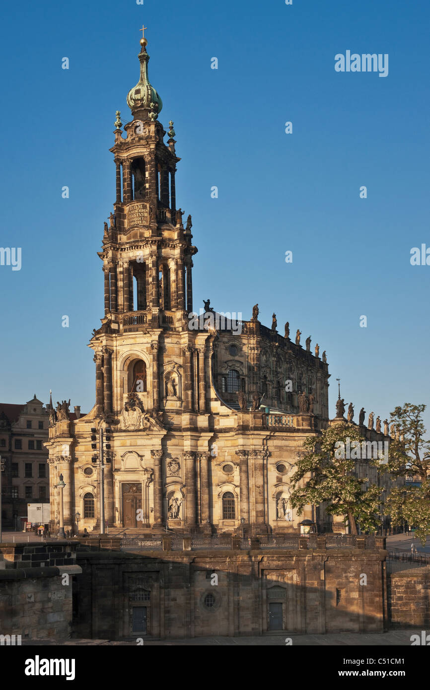Hofkirche Dresden | Catholic Court Church Dresden Stock Photo