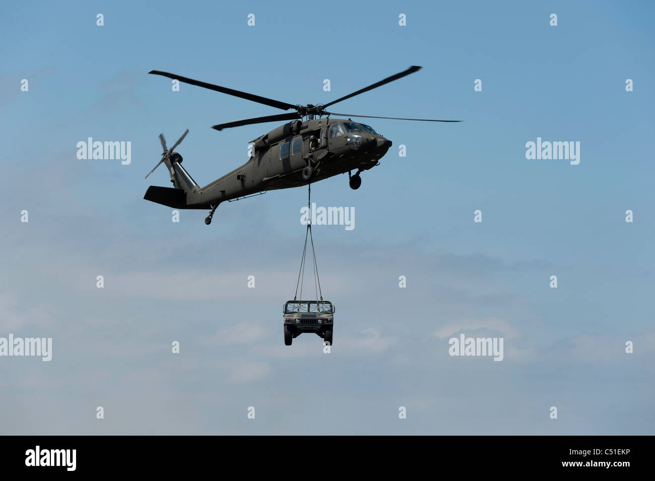 Blackhawk helicopter Stock Photo