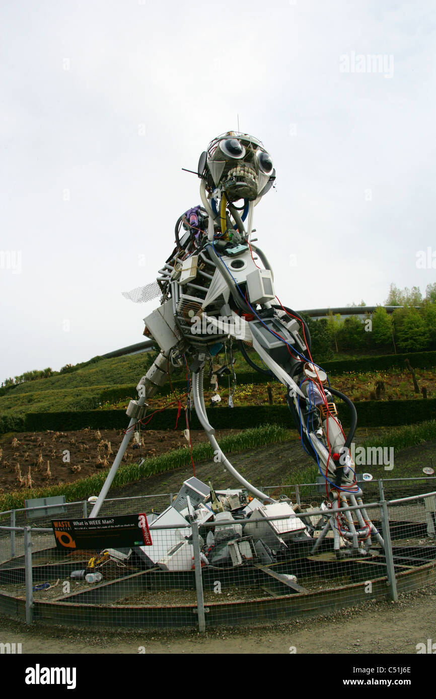 WEEE Man (Waste Electrical and Electronic Equipment), Modern Sculpture