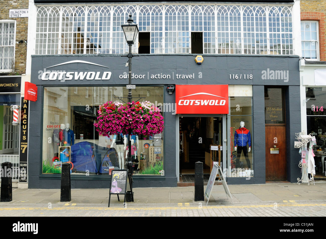Cotswold outdoor shop Islington High Street London England UK Stock Photo