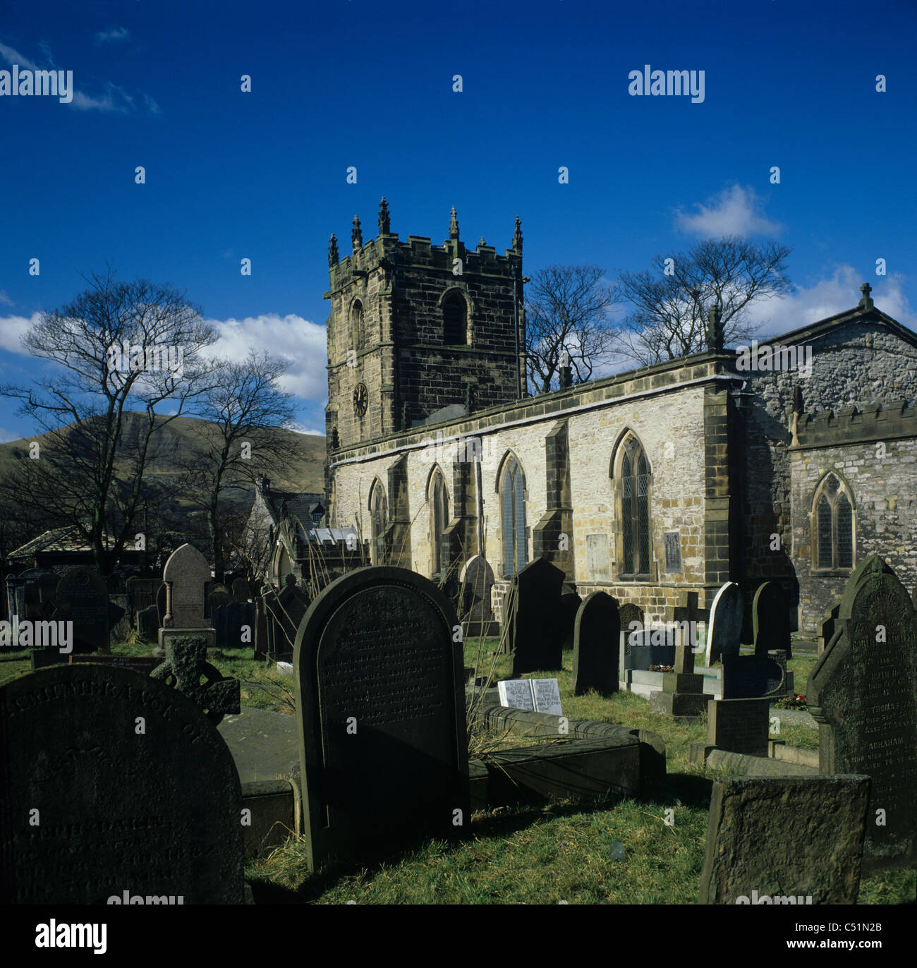 St edmund’s church castleton hi-res stock photography and images - Alamy