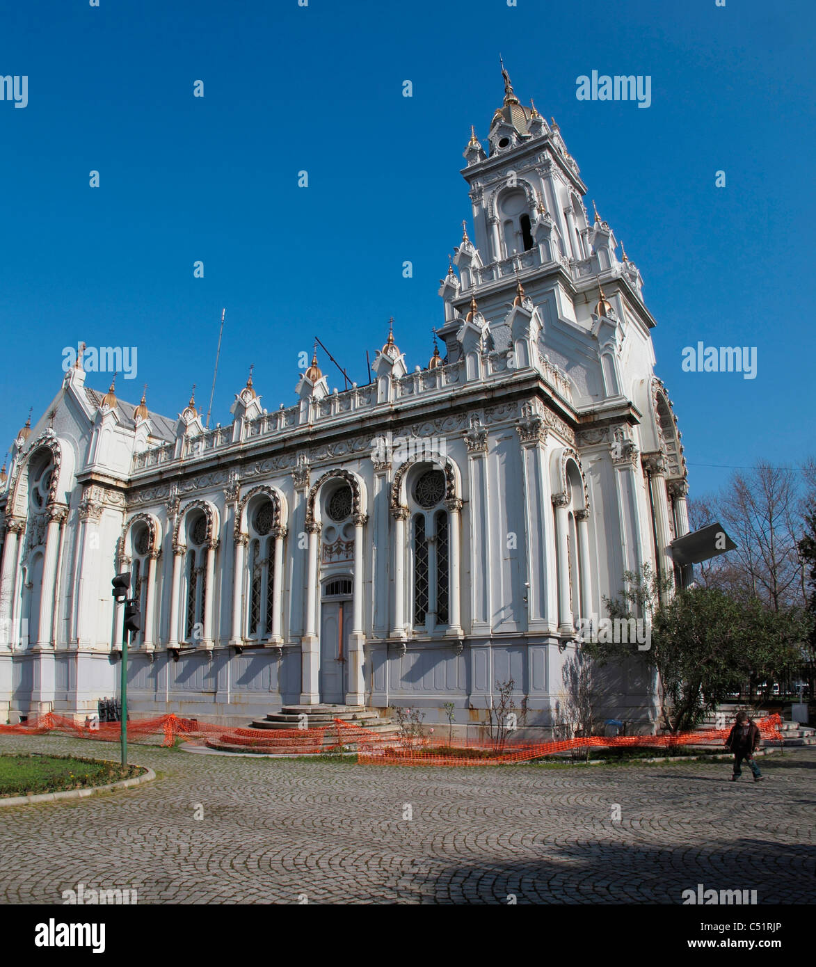 Turkey Istanbul Golden Horn Bulgaria church Stock Photo