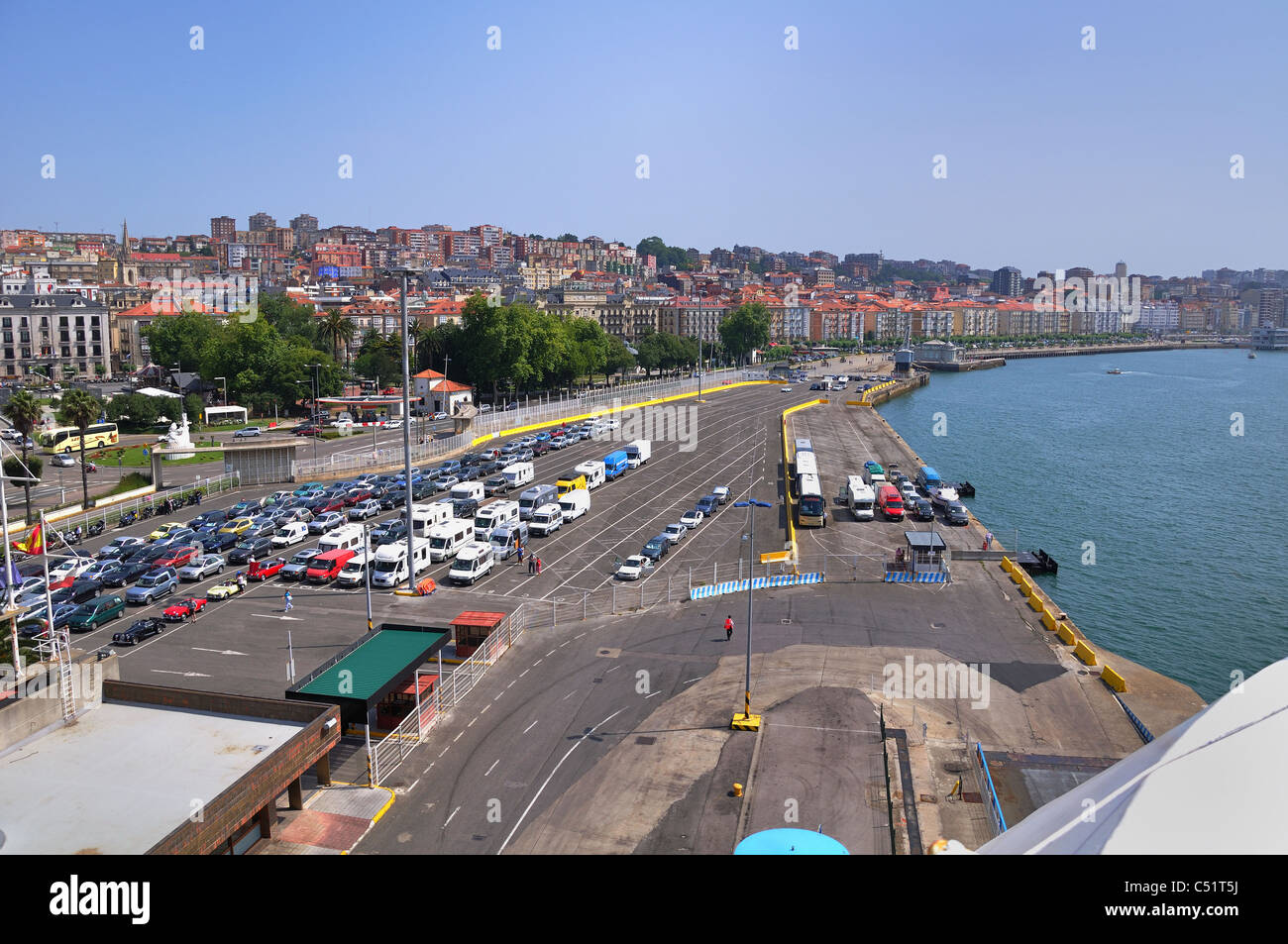 Santander ferry port hi-res stock photography and images - Alamy