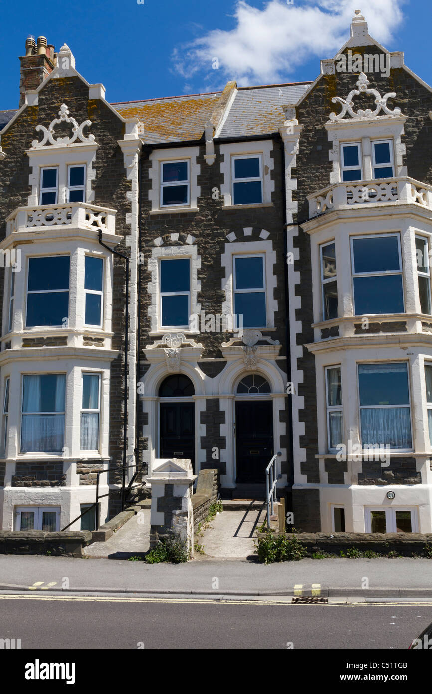 Holiday flats in Weston Super Mare Stock Photo Alamy