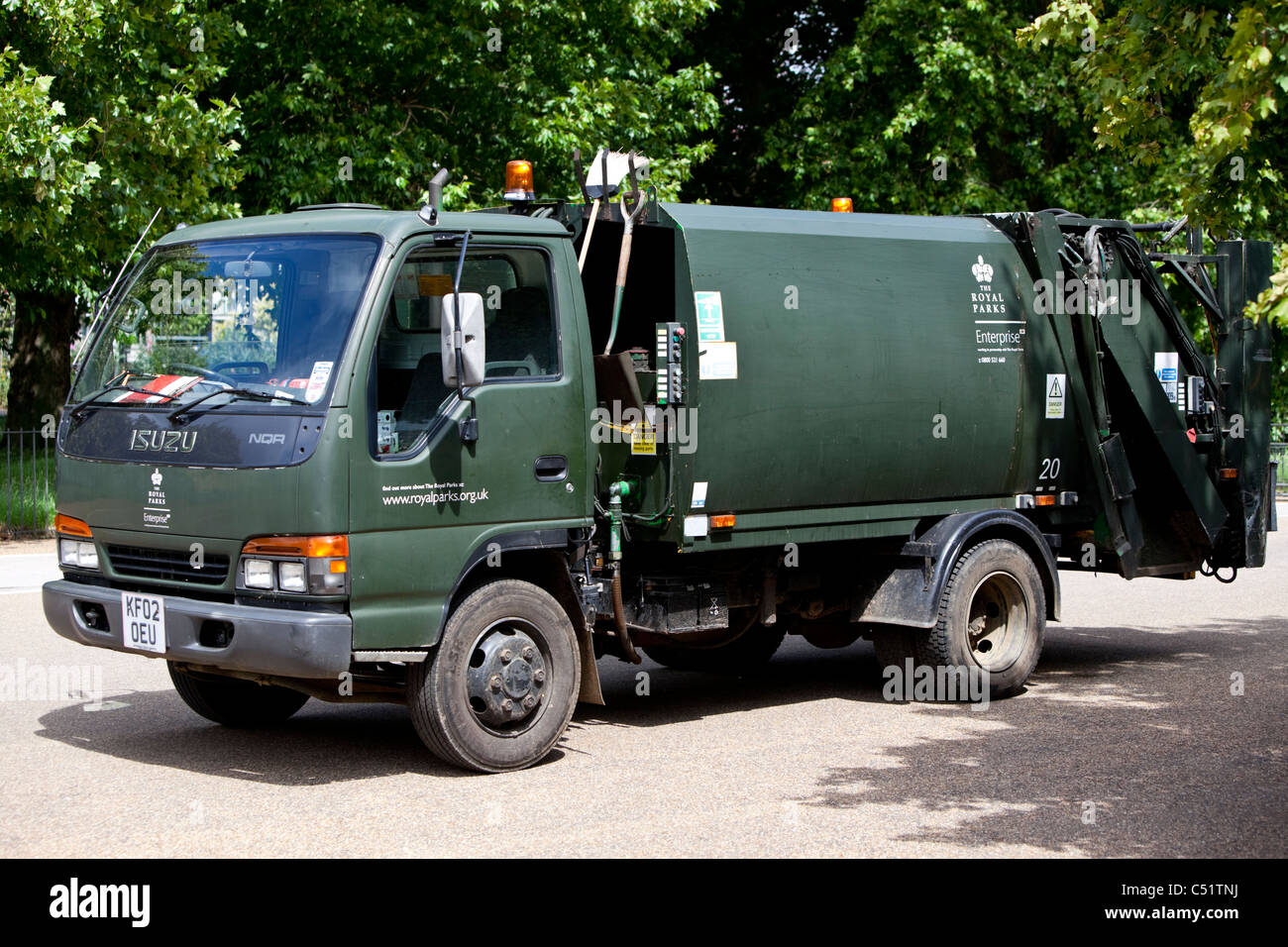 Street Cleaning Vehicle Stock Photos & Street Cleaning Vehicle Stock