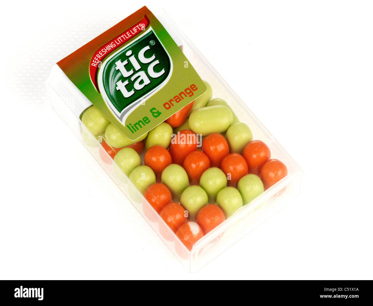 Tic Tac citron vert et orange 100