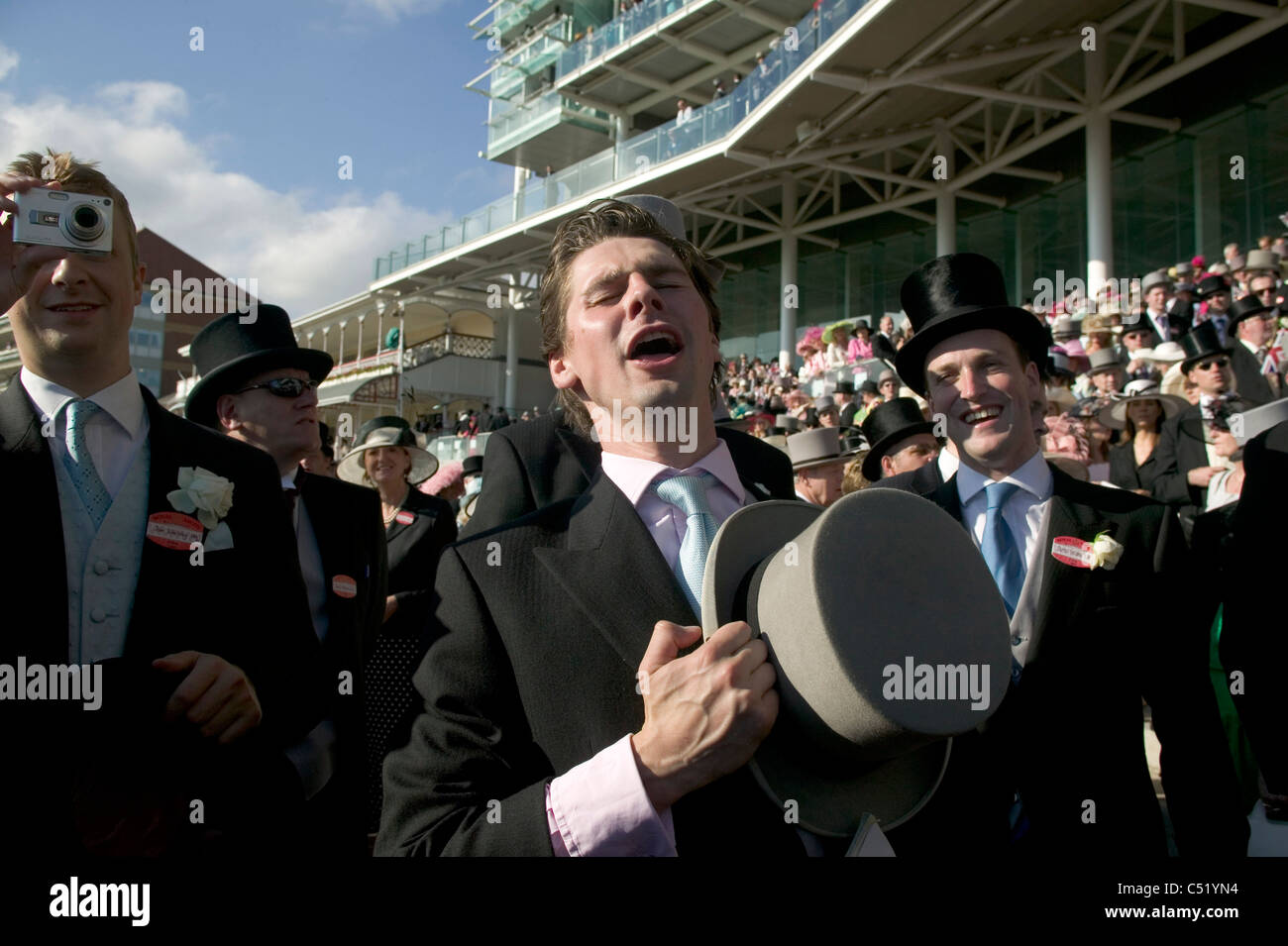Race day for Royal Ascot when it was located at York during the