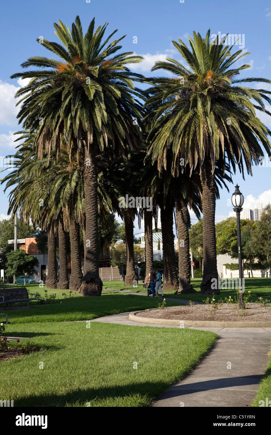 Edwards Park in Port Melbourne Stock Photo Alamy