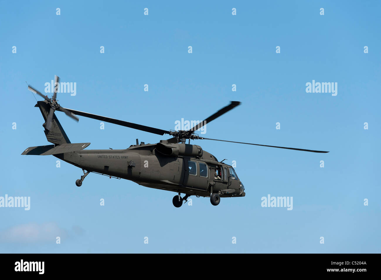 Blackhawk helicopters Stock Photo