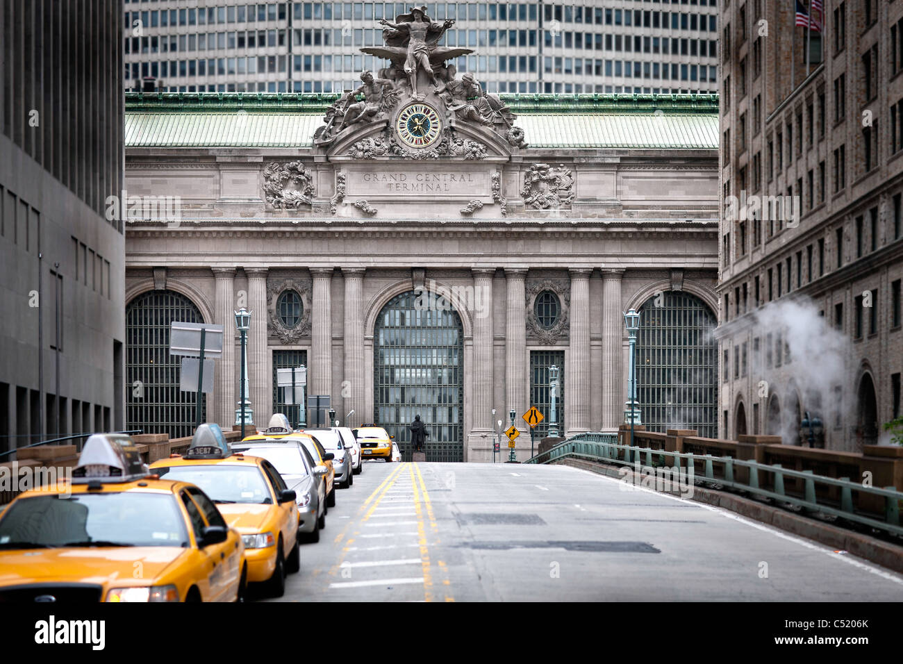 Grand Central Station, New York City, Traffic Stock Photo
