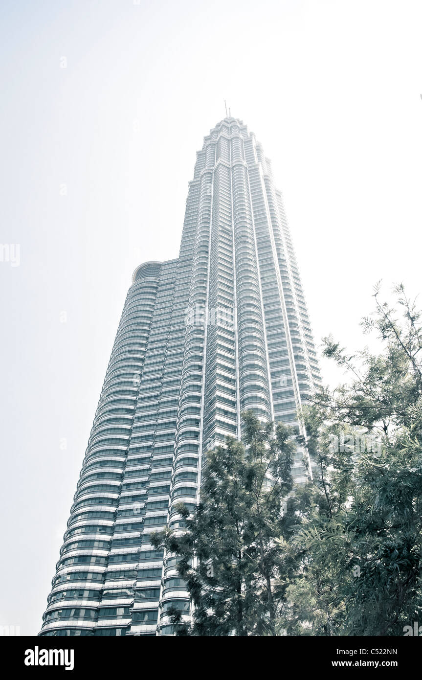 Petronas Twin Towers, creative, Kuala Lumpur, Malaysia, Southeast Asia, Asia Stock Photo