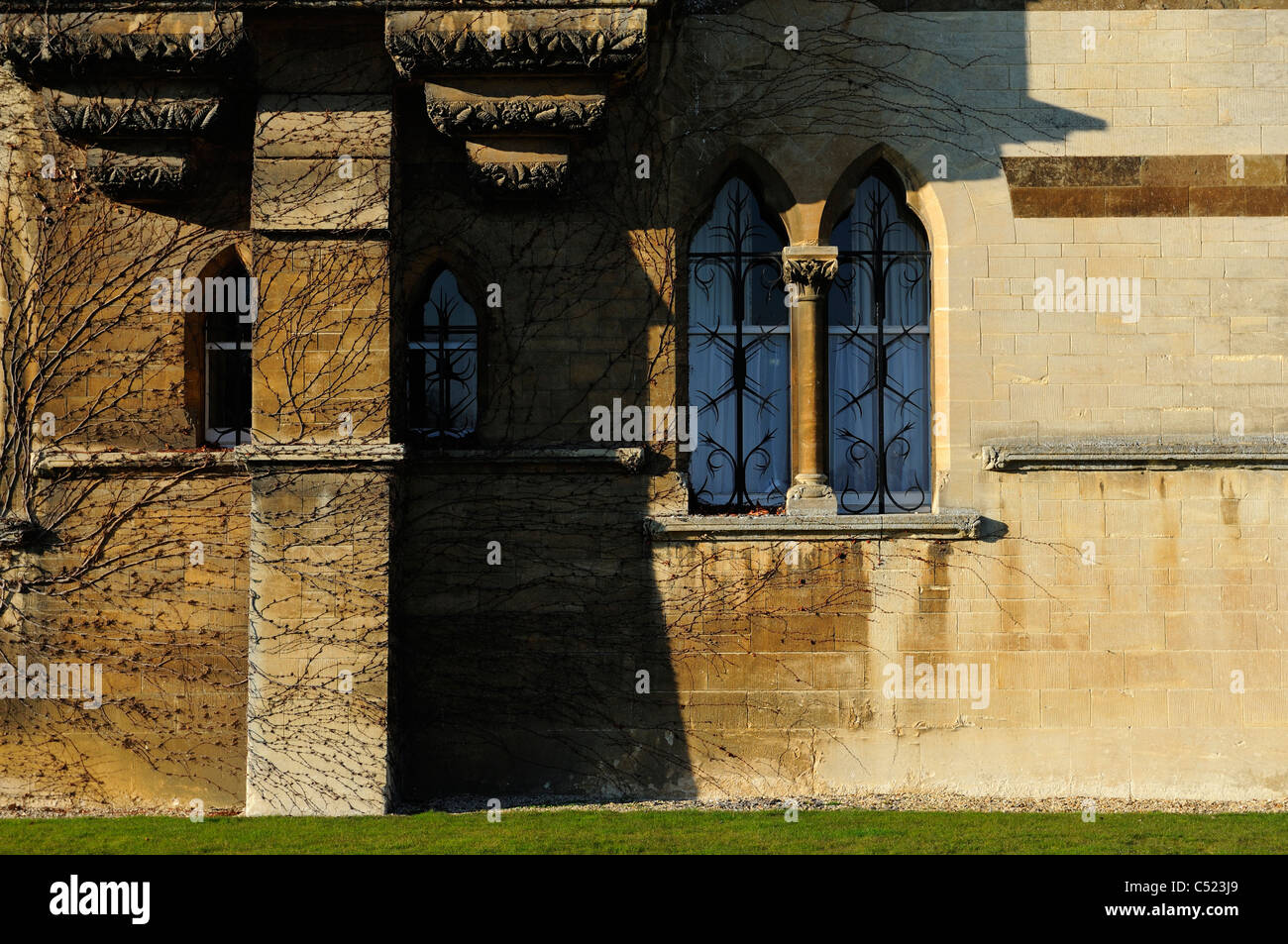 Oxford 'Christ The Church College' building Stock Photo