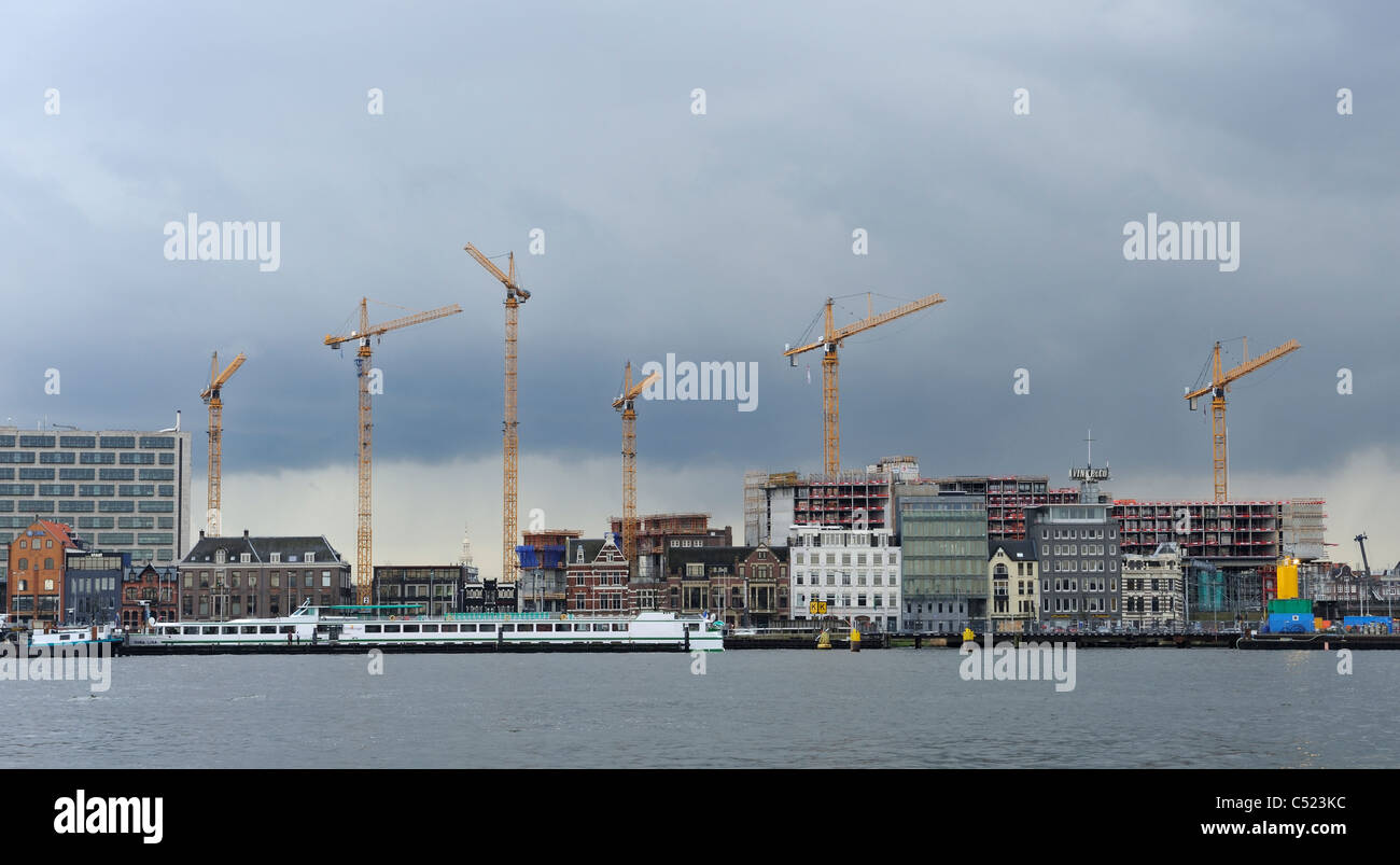 Amsterdam Skyline Stock Photo